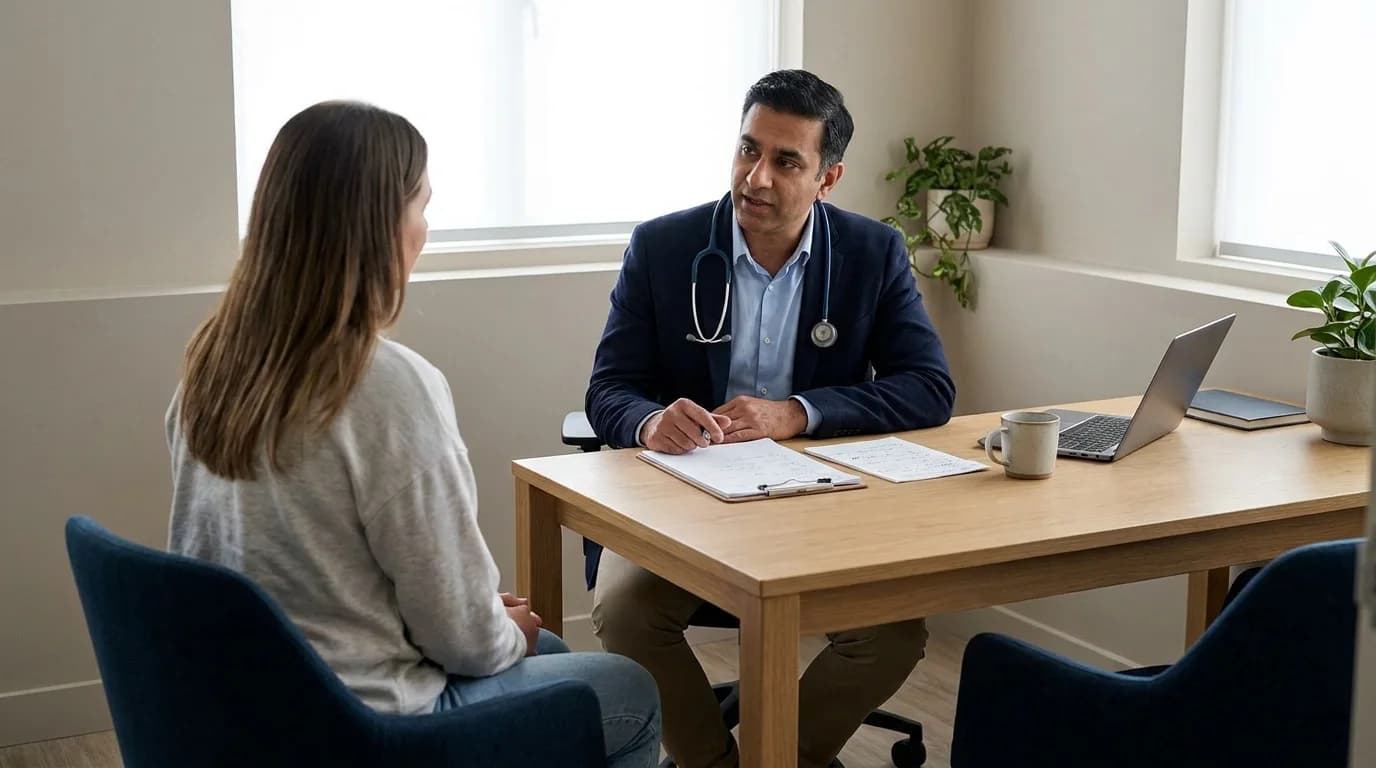 MedCo registered medical examiner conducting an independent examination for a soft-tissue RTA medical report