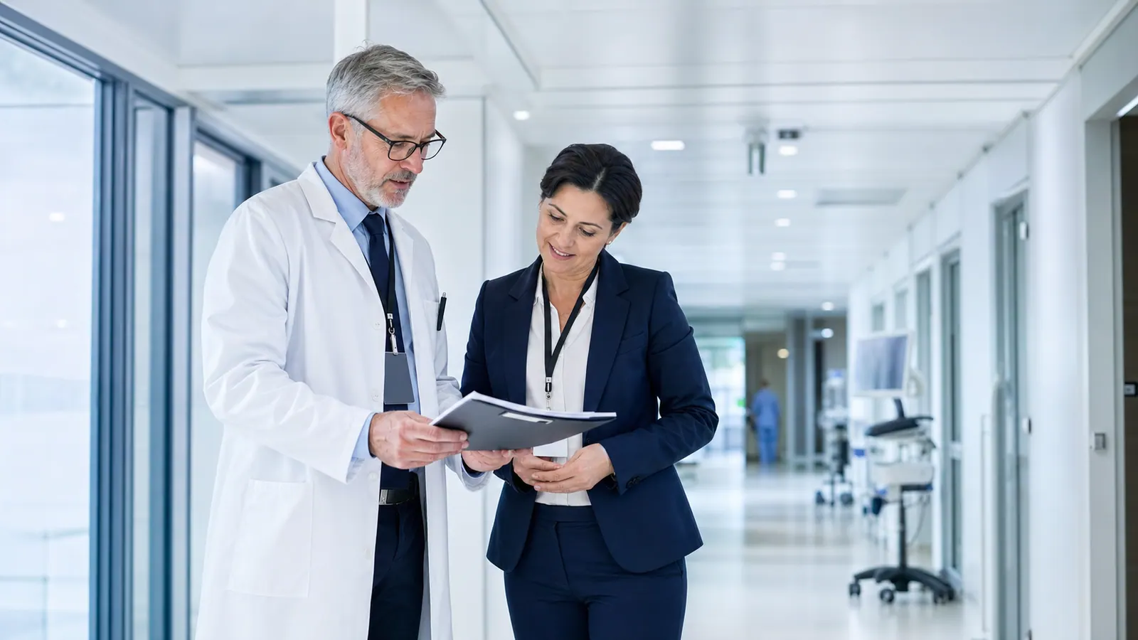 Hospital team integrating medico-legal reporting into a patient care pathway
