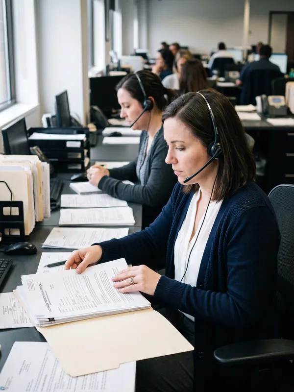 Insurer reviewing an independent medico-legal report for a claim